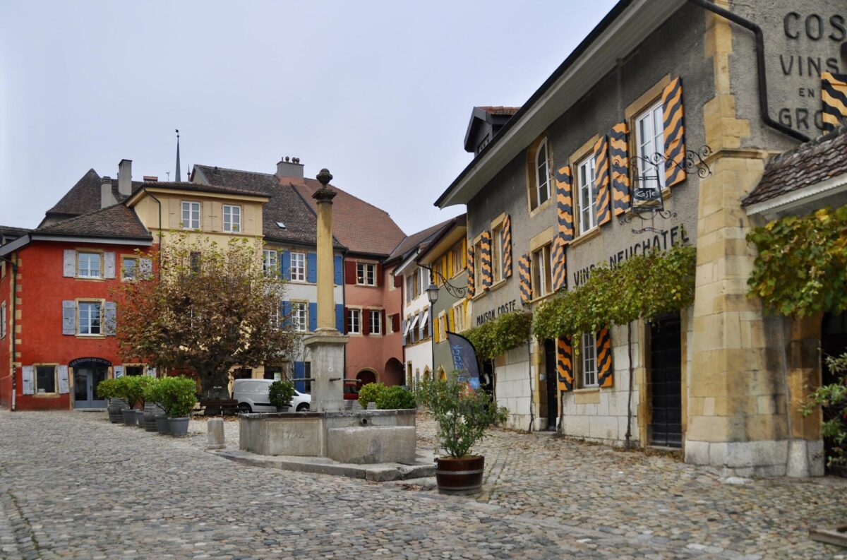 Le village d’Auvernier, Foto: Auvernier; Denis Clerc